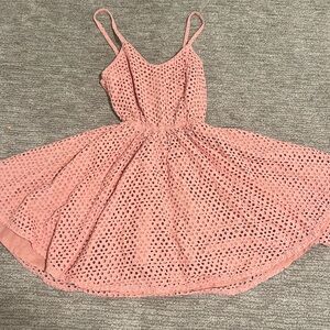 Pink mini dress used